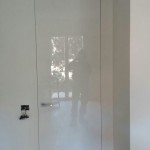 Porta filo muro laccata lucida