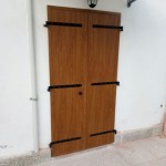 Scuro in alluminio effetto legno